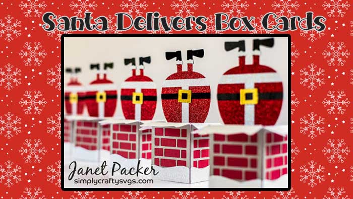 Santa Delivers Box Card by DT Janet –  Tips on Making Multiple Cards