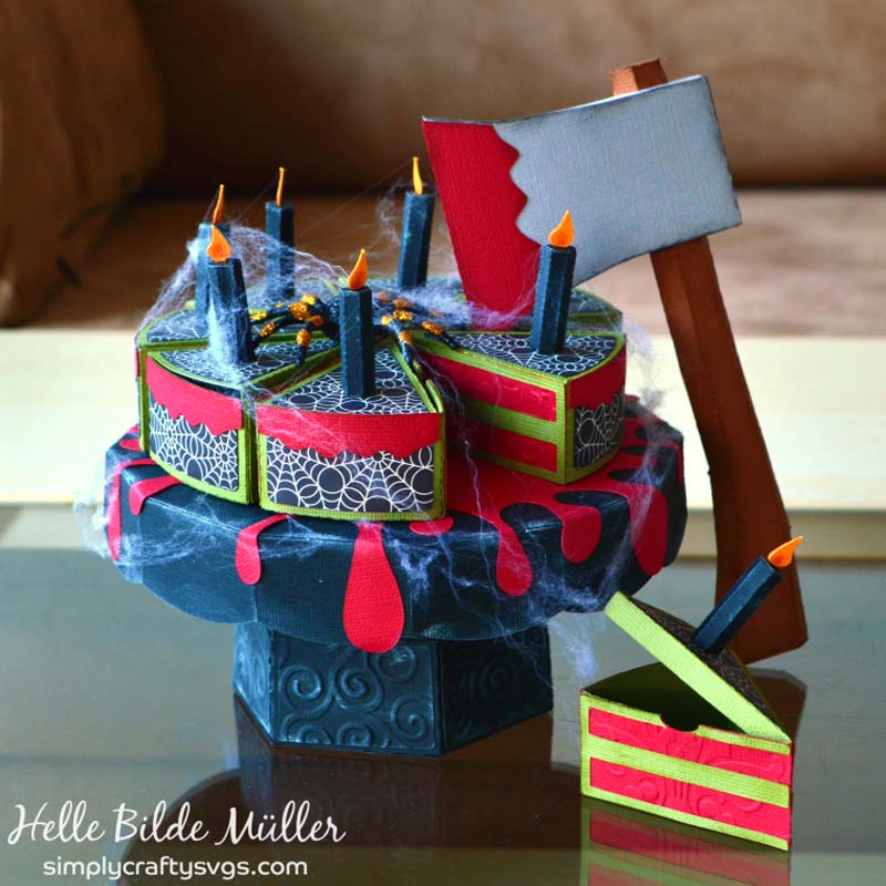 Horrible Cake by DT Helle Simply Crafty SVGs