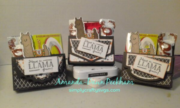 Llama Sticky Notepad Holders by DT Amanda