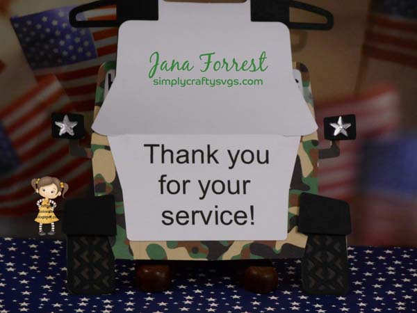 Veteran's Day Card by DT Jana