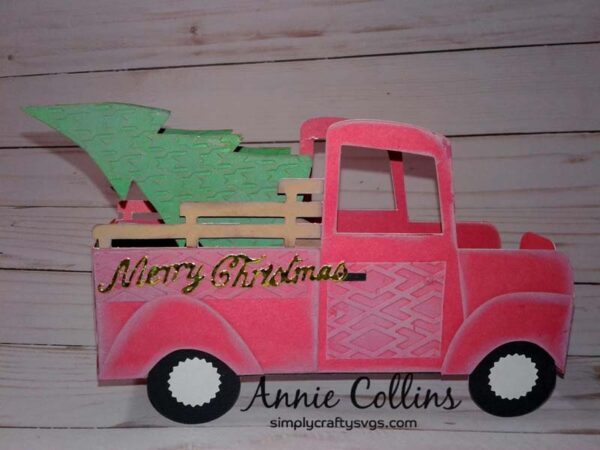 Christmas Tree Delivery Card by DT Annie