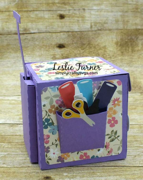 Craft Tote Bag by DT Leslie