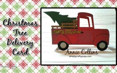 Christmas Tree Delivery Card by DT Annie