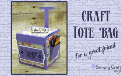 Craft Tote Bag by DT Leslie