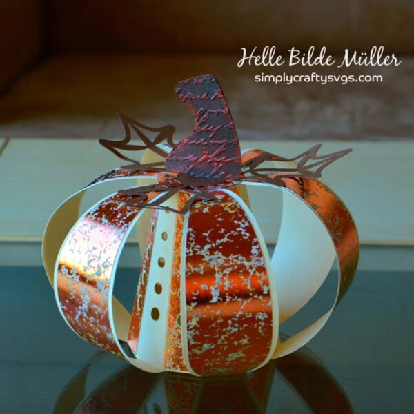 Elegant Pumpkin Luminaries by DT Helle