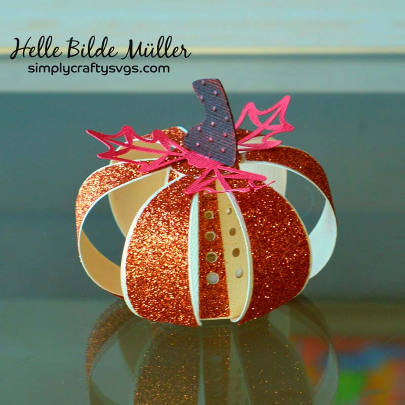 Elegant Pumpkin Luminaries by DT Helle