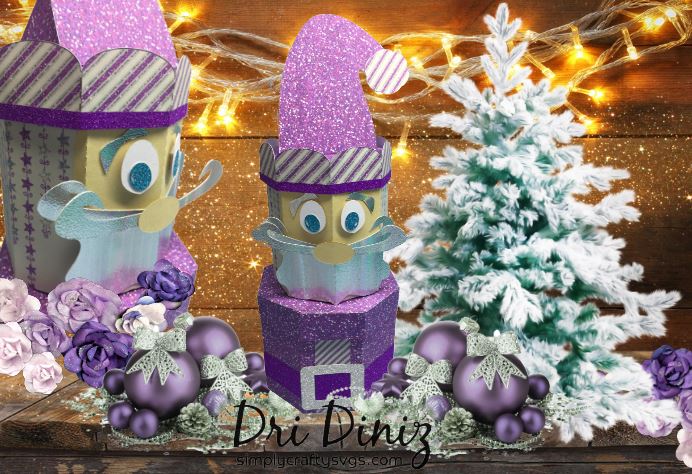Santa Stacking Box Set by DT Dri