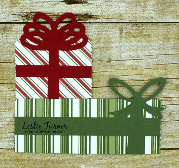 Presents Gift Card Holder SVG