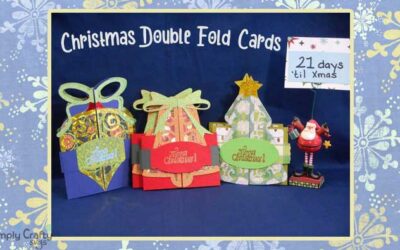 Christmas Double Fold Cards by DT Jana