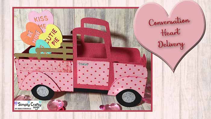 Conversation Heart Delivery by DT Mike