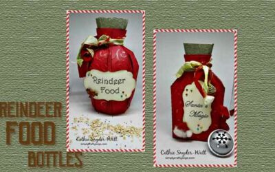 Reindeer Food Bottles by DT Cathie