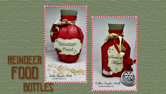 Reindeer Food Bottles by DT Cathie