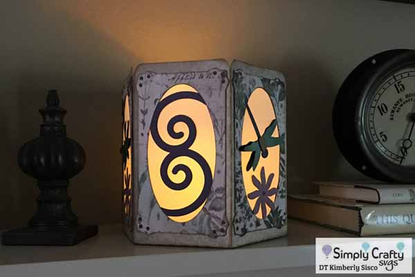 Dragonfly Tealight Holder by DT Kimberly