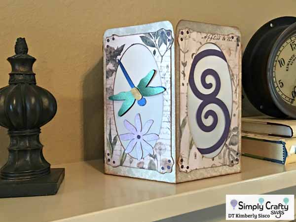 Dragonfly Tealight Holder by DT Kimberly