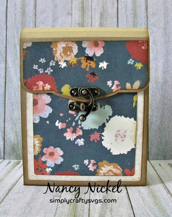 Frame Card with Flip Over Greeting Card Holder by DT Nancy