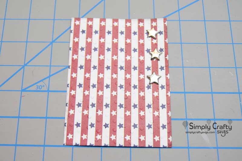 USA Banner Box 4th of July Card