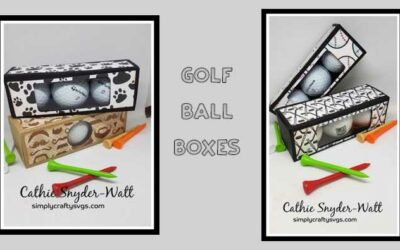 Golf Ball Boxes by DT Cathie