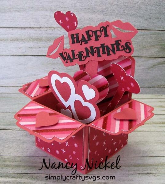 Valentine Box Card by DT Nancy