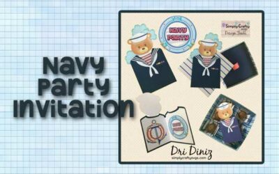 Navy Party Invitation by DT Dri