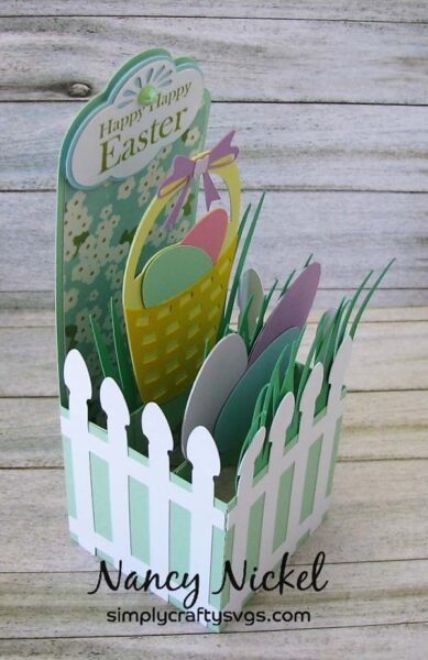 Easter Egg Hunt Box Card by DT Nancy