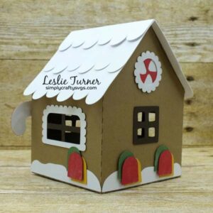 Gingerbread House Box By DT Leslie