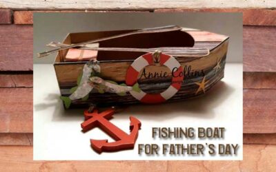 Fishing Boat for Fathers Day by Annie
