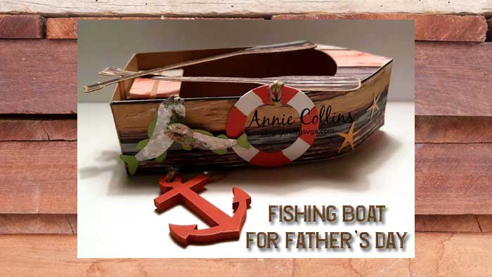 Fishing Boat for Fathers Day by Annie