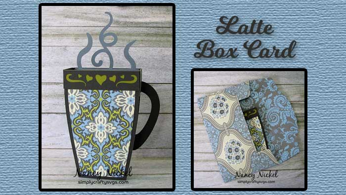 Latte Box Card by DT Nancy