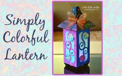 Simply Colorful Lantern by DT Helle