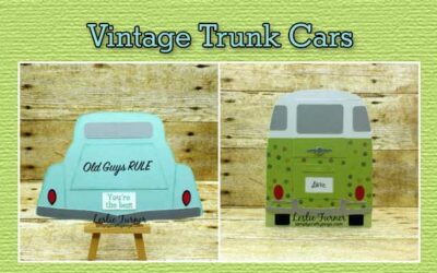 Vintage Trunk Cars by DT Leslie