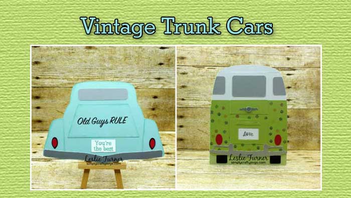 Vintage Trunk Cars by DT Leslie