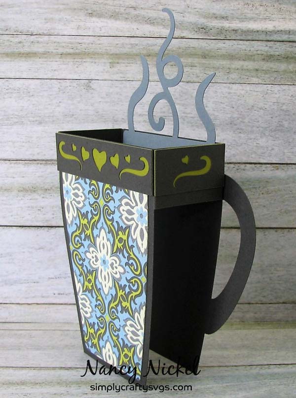 Latte Box Card by DT Nancy