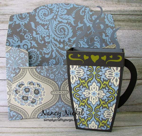 Latte Box Card by DT Nancy