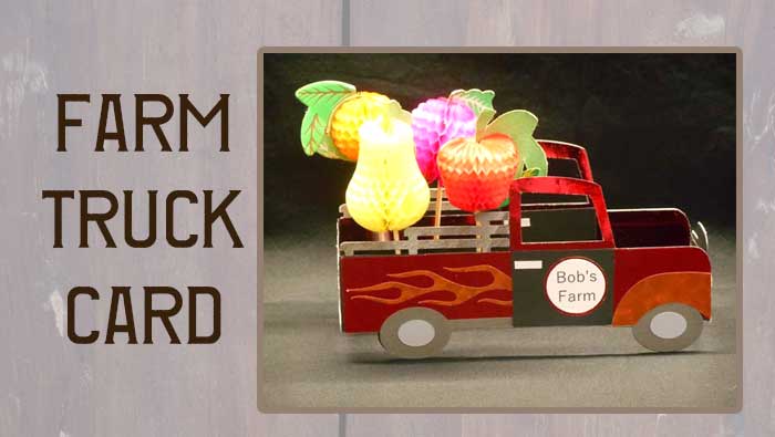 Farm Truck Card by Jana