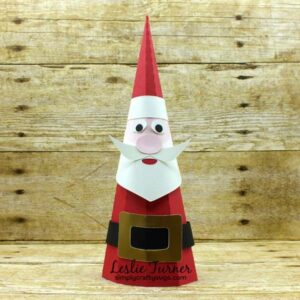 Cone Santa by Leslie