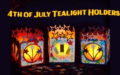 4th of July Tealight Holders by Jana