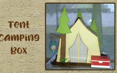 Tent Camping Box by Annie