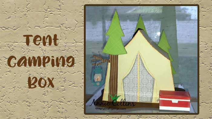 Tent Camping Box by Annie