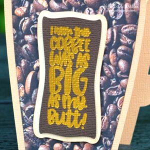 Latte Box Card By Helle