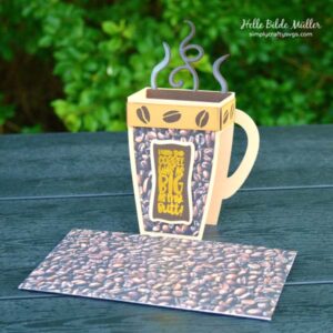 Latte Box Card By Helle