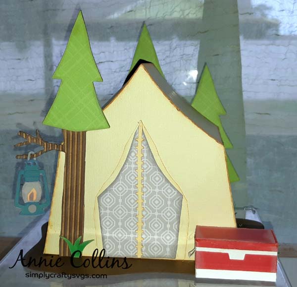 Tent Camping Box by Annie