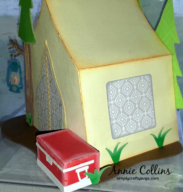 Tent Camping Box by Annie