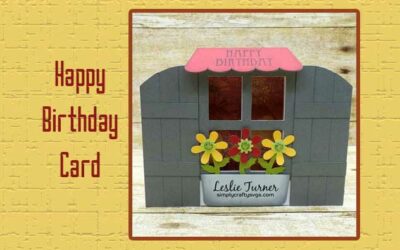 Happy Birthday Card by Leslie