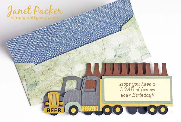 Beer Crate Big Rig Box Card