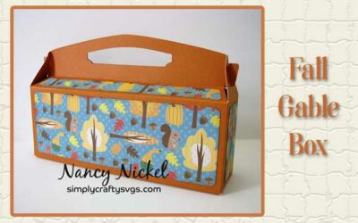 Fall Gable Box by Nancy