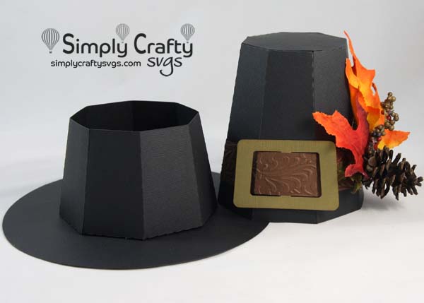Download Pilgrim Hat Box SVG File - Simply Crafty SVGs