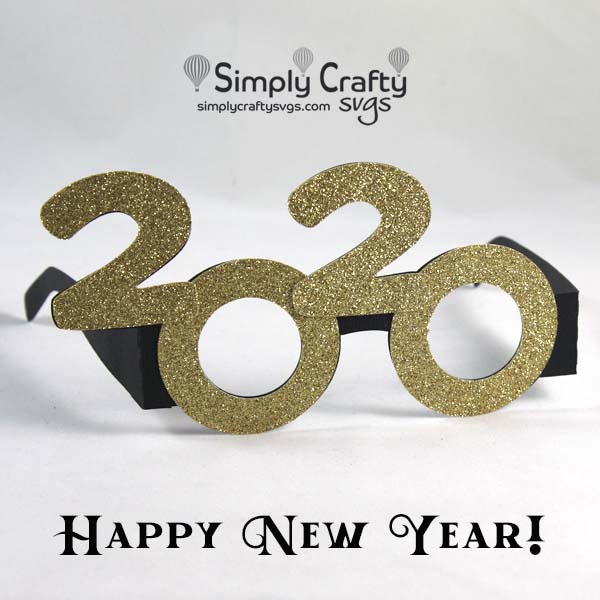 Download 2020 New Years Glasses Svg File Simply Crafty Svgs