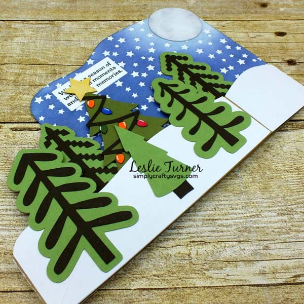 Christmas Tree Farm Box Card by Leslie