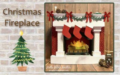 Christmas Fireplace by Helle