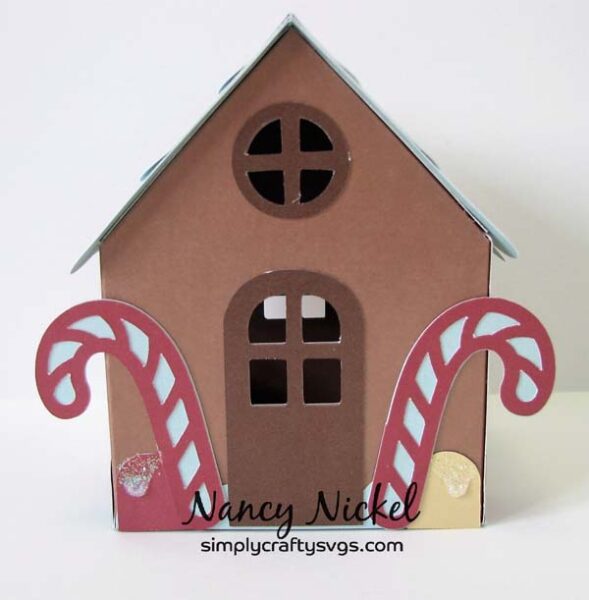 Gingerbread House Box by Nancy